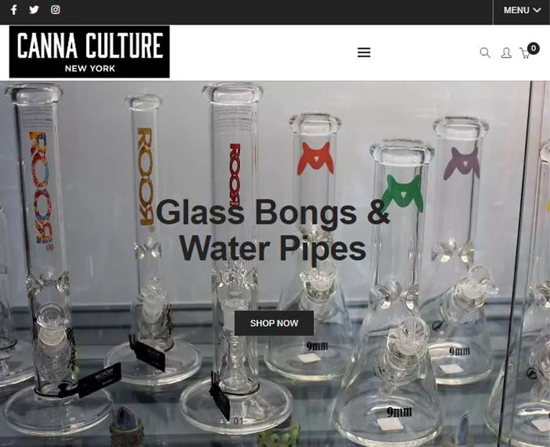 Canna Culture NY website screenshot